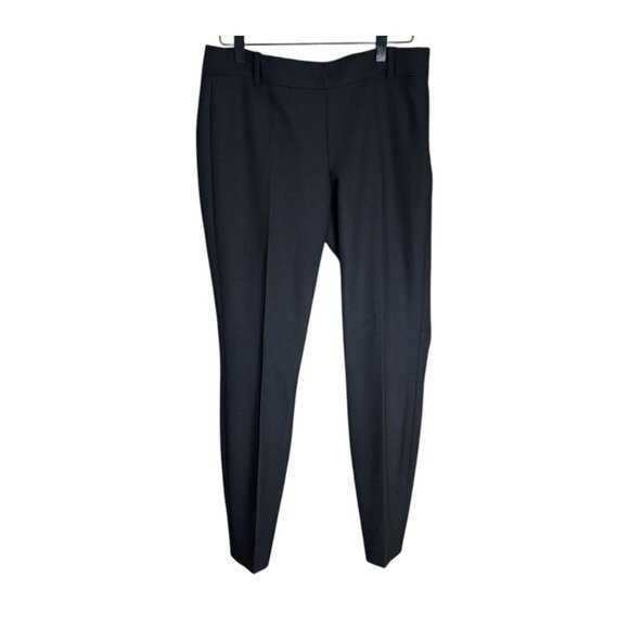 J. Crew Solid Black Minnie Tapered Ankle Dress Pants Womens Work Trousers Size 4 - Picture 1 of 8